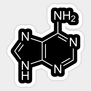 Adenine C5H5N5 Sticker